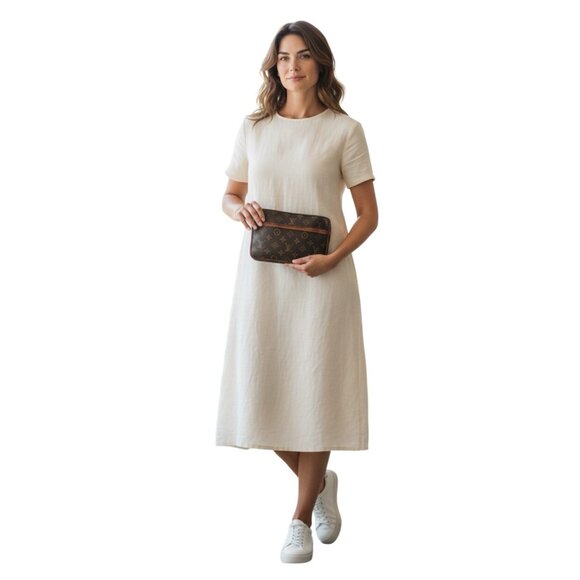 Authentic Vintag Louis Vuitton Compiegne Monogram Cosmetic Toiletry Bag/Pochette - Picture 4 of 13